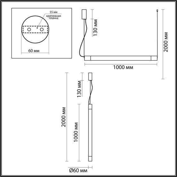Odeon Light 6687/25L; 0047287 Подвесной светильник, изображение 6