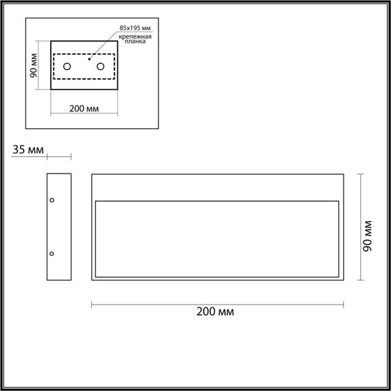 Odeon Light 6649/5WL3; 0047887 Подсветка для лестниц, изображение 4