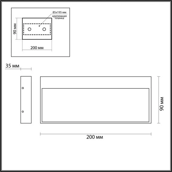 Odeon Light 6649/5WL3; 0047887 Подсветка для лестниц, изображение 4