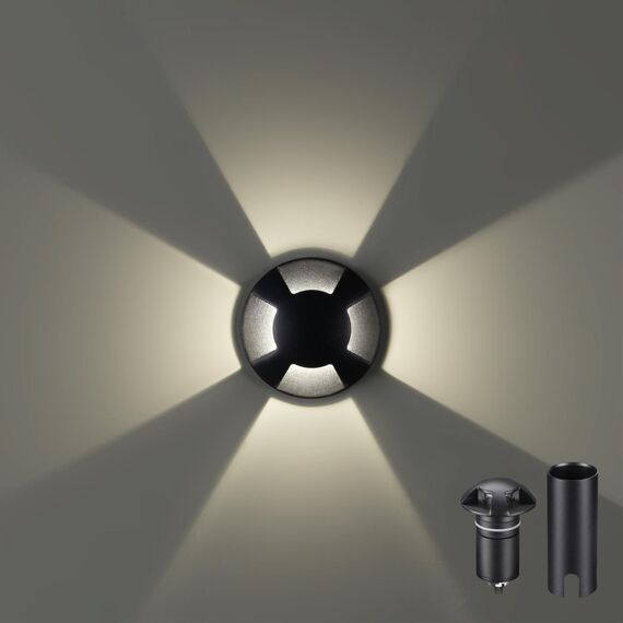 Odeon Light 6662/3GL; 0046280 Встраиваемый грунтовый светильник, изображение 2
