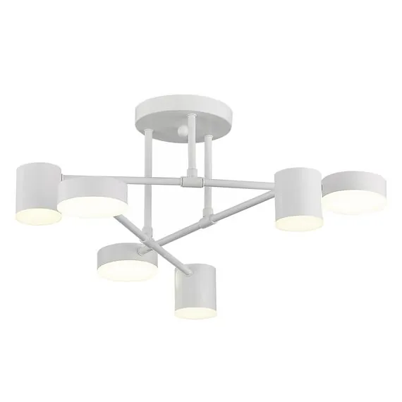 EVOLUCE SLE201052-06 Светильник потолочный Белый/Белый LED 6*7W 4000K