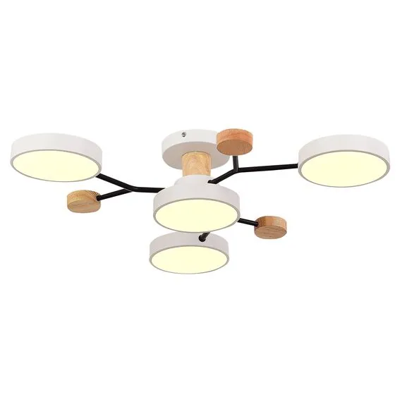 EVOLUCE SLE6006-502-04 Светильник потолочный Белый/Белый LED 4*12W 3000K/4500K/6000K, изображение 3