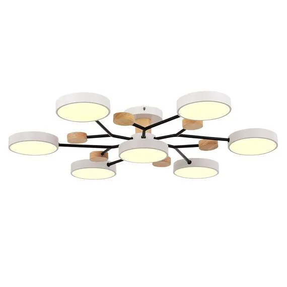 EVOLUCE SLE6006-502-07 Светильник потолочный Белый/Белый LED 7*12W 3000K/4500K/6000K, изображение 2