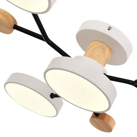EVOLUCE SLE6006-502-04 Светильник потолочный Белый/Белый LED 4*12W 3000K/4500K/6000K, изображение 6