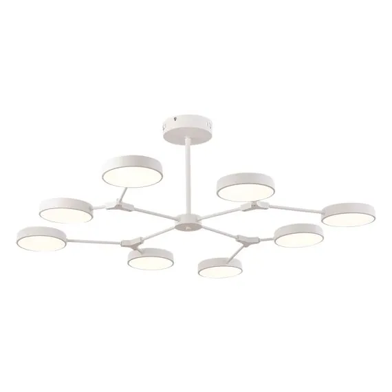 EVOLUCE SLE6003-502-08 Светильник потолочный Белый/Белый LED 8*10W