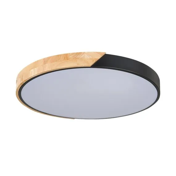 EVOLUCE SLE200942-01 Светильник потолочный Черный, Светлое дерево/Белый LED 1*45W 3000K/4000K/6000K, изображение 5