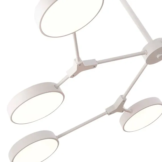 EVOLUCE SLE6003-502-08 Светильник потолочный Белый/Белый LED 8*10W, изображение 6