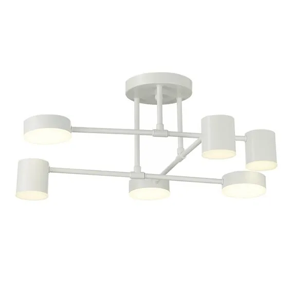EVOLUCE SLE201052-06 Светильник потолочный Белый/Белый LED 6*7W 4000K, изображение 6