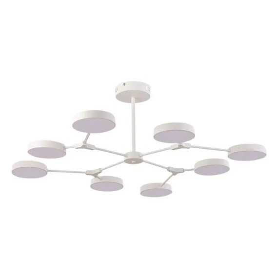 EVOLUCE SLE6003-502-08 Светильник потолочный Белый/Белый LED 8*10W, изображение 4