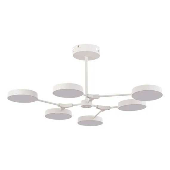 EVOLUCE SLE6003-502-06 Светильник потолочный Белый/Белый LED 6*10W, изображение 5