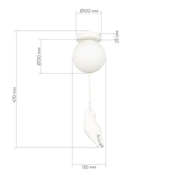 EVOLUCE SLE115402-01 Подвес Белый/Белый G9 1*40W, изображение 2