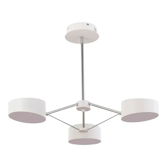 EVOLUCE SLE6005-502-03 Светильник потолочный Белый, Хром/Белый LED 3*10W, изображение 4