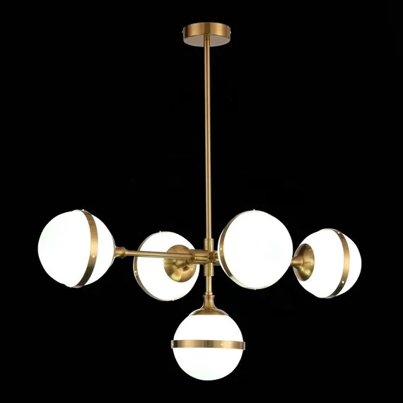 ST LUCE SL1157.303.05 Светильник подвесной ST-Luce Бронза/Белый E14 5*40W, изображение 3