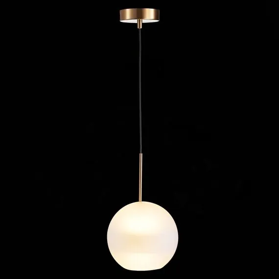 ST LUCE SL1133.533.01 Светильник подвесной ST-Luce Латунь/Белый E27 1*40W, изображение 2