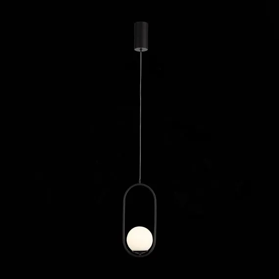 ST LUCE SL395.403.01 Подвес ST-Luce Черный/Белый LED 1*8W 4000K, изображение 3