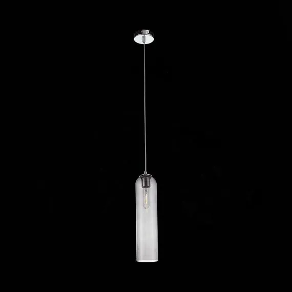 ST LUCE SL1145.143.01 Светильник подвесной ST-Luce Хром/Дымчатый E27 1*60W, изображение 4