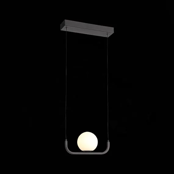 ST LUCE SL1581.403.01 Светильник подвесной ST-Luce Черный/Белый LED 1*8W 3200K, изображение 3