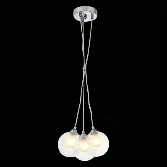 ST LUCE SL431.113.03 Светильник подвесной ST-Luce Хром/Прозрачный, Белый G9 3*5W, изображение 2