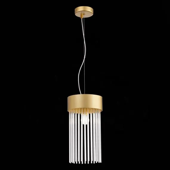 ST LUCE SL1225.203.01 Светильник подвесной ST-Luce Золотистый/Золотистый, Прозрачный E27 1*60W, изображение 7