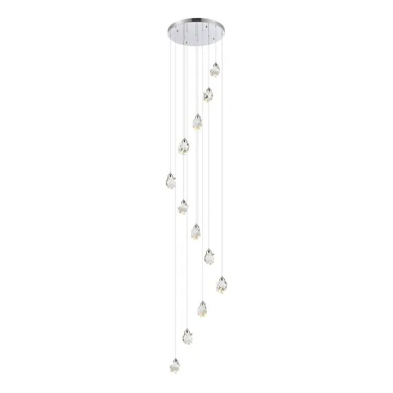 ST LUCE SL6114.103.12 Светильник подвесной ST-Luce Хром/Прозрачный LED 12*3W 3000K, изображение 2