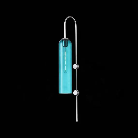 ST LUCE SL1145.181.01 Светильник настенный ST-Luce хром/зеленый E27 1*60W, изображение 3