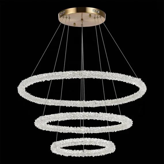 ST LUCE SL6110.203.03 Люстра подвесная ST-Luce Золотистый/Золотистый LED 3*35W 3000 - 6500K, изображение 2
