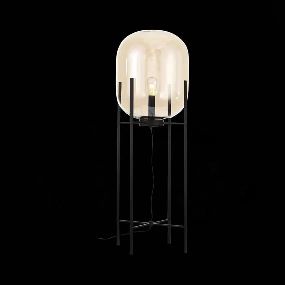 ST LUCE SL1050.525.01 Торшер ST-Luce Черный/Коньячный E27 1*40W (из 2-х коробок), изображение 3