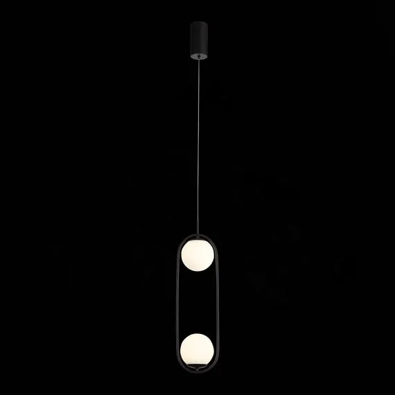 ST LUCE SL395.403.02 Подвес ST-Luce Черный/Белый LED 2*8W 4000K, изображение 2