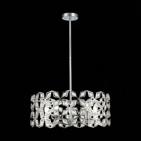 ST LUCE SL1104.103.05 Светильник подвесной ST-Luce хром/прозрачный E14 5*60W, изображение 3