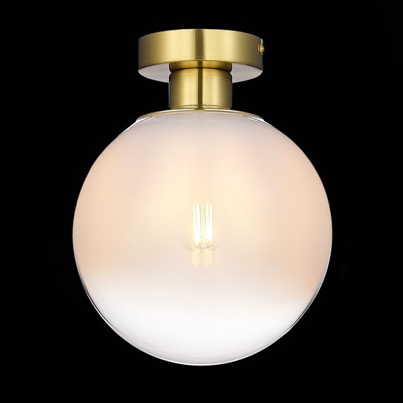 ST LUCE SL1190.202.01 Светильник потолочный ST-Luce Золотистый/Прозрачно-белый E27 1*60W, изображение 3