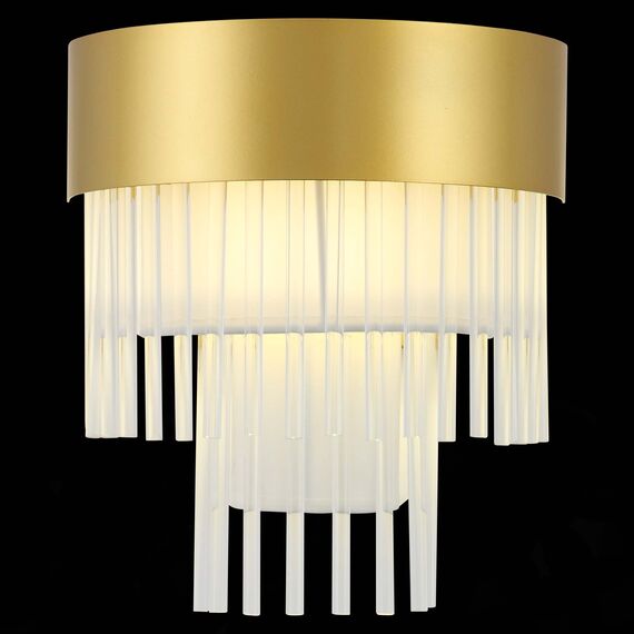 ST LUCE SL1352.201.01 Бра ST-Luce Золотистый/Белый, Прозрачный E14 1*40W, изображение 3