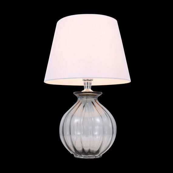 ST LUCE SL968.404.01 Прикроватная лампа ST-Luce Хром, Дымчатый/Белый E27 1*60W, изображение 2