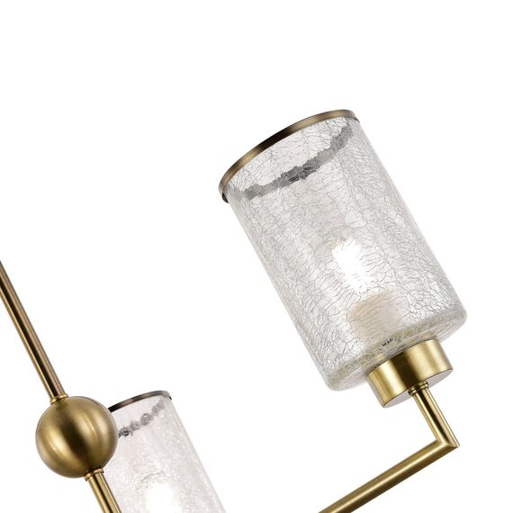 EVOLUCE SLE1046-302-03 Светильник потолочный Бронза/Прозрачный E27 3*60W, изображение 2