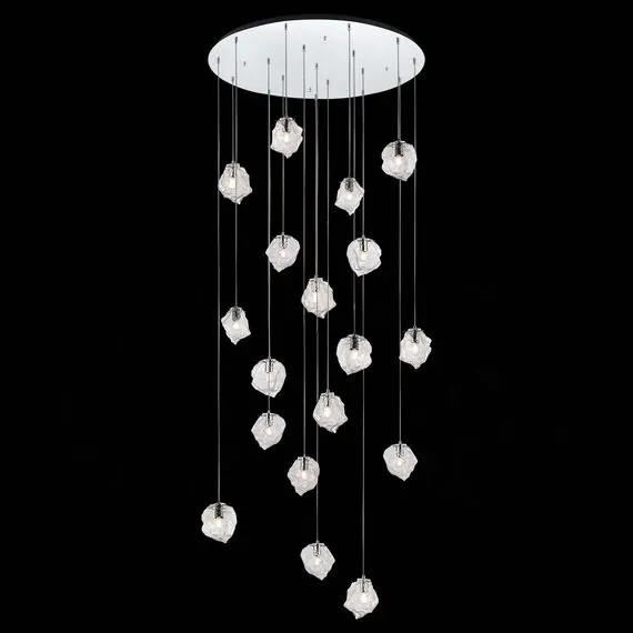 ST LUCE SL1175.103.18 Светильник подвесной ST-Luce Хром/Прозрачный E14 18*40W, изображение 3