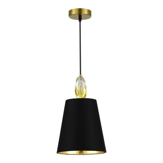ST LUCE SL1759.303.01 Подвес ST-Luce Латунь/Черный E27 1*40W, изображение 3