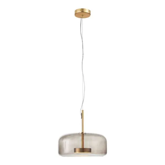 ST LUCE SL1053.243.01 Светильник подвесной ST-Luce Золотистый/Дымчатый LED 1*9W 3000K, изображение 4