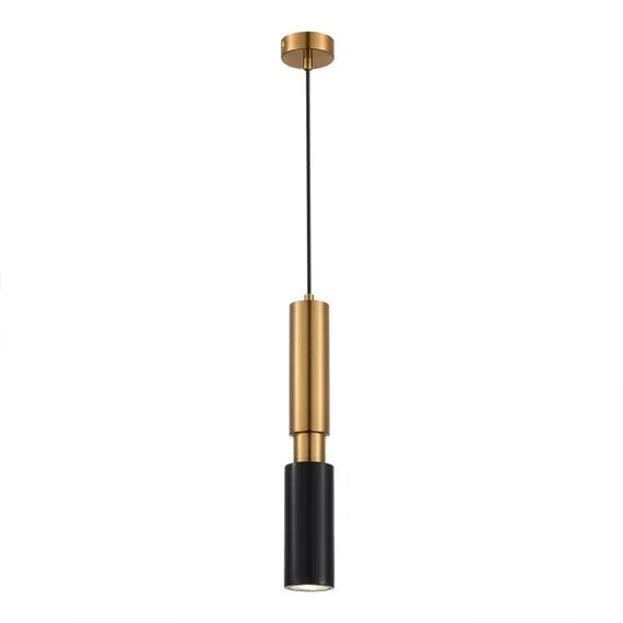 ST LUCE SL1192.343.01 Светильник подвесной ST-Luce Латунь/Латунь, Черный GU10 1*5W 4000K, изображение 5