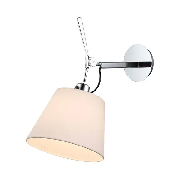 ST LUCE SL464.101.01 Бра ST-Luce Хром/Белый E27 1*40W (из 2-х коробок), изображение 2