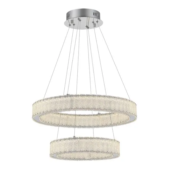 ST LUCE SL6008.103.02 Люстра подвесная ST-Luce Хром/Хром LED 2*50W 3000K, изображение 4