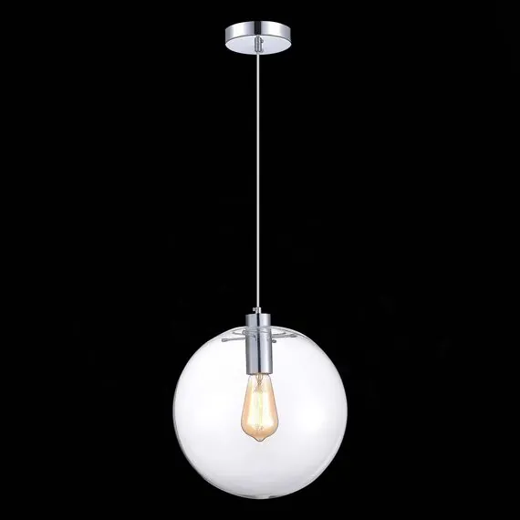 ST LUCE SL1056.123.01 Подвес ST-Luce Хром/Прозрачный E27 1*60W, изображение 4