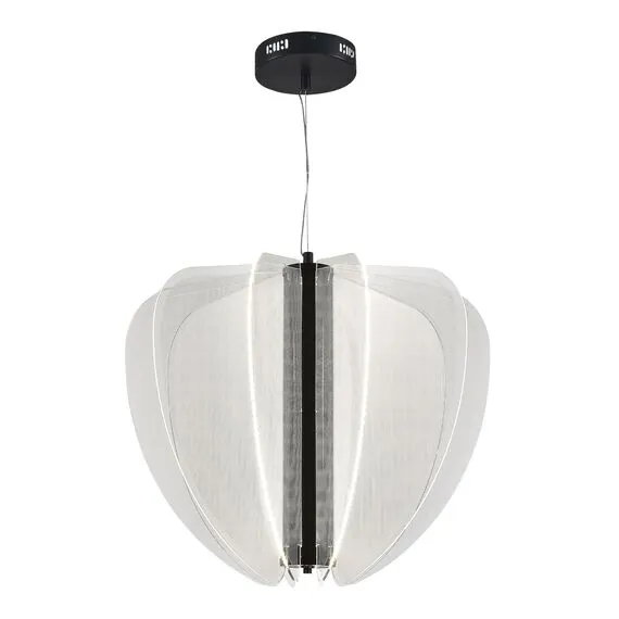 ST LUCE SL6509.403.01 Светильник подвесной ST-Luce Черный/Прозрачный LED 1*45W 4000K, изображение 4