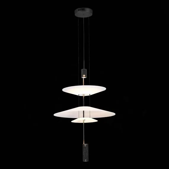 ST LUCE SL6101.413.01 Люстра подвесная ST-Luce Черный/Белый LED 1*15W 3000K, изображение 3