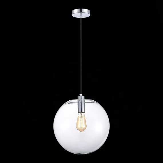 ST LUCE SL1056.133.01 Подвес ST-Luce Хром/Прозрачный E27 1*60W, изображение 3