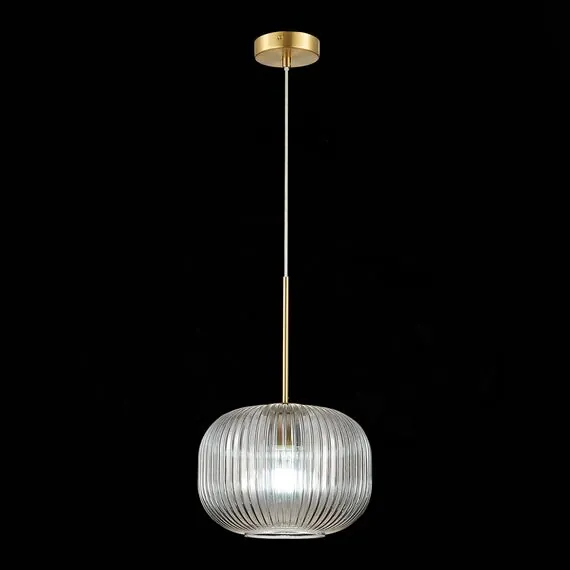 ST LUCE SL1154.303.01 Подвес ST-Luce Латунь/Дымчатый E27 1*60W, изображение 3