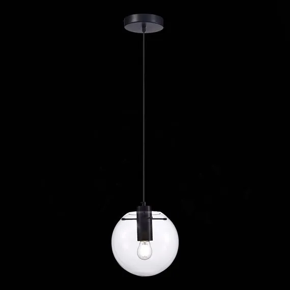 ST LUCE SL1056.403.01 Подвес ST-Luce Черный/Прозрачный E27 1*60W, изображение 5