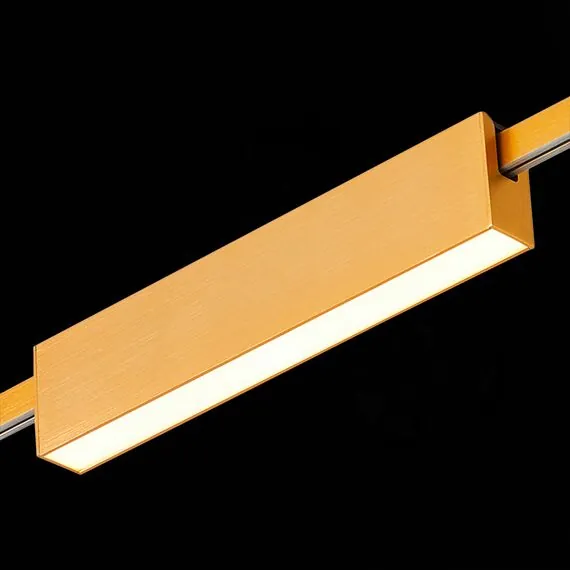ST LUCE ST817.206.12 Магнитный трековый светильник FARM Золотистый LED 1*12W 3000K 580Lm Ra90 120 IP20 L232x, изображение 4