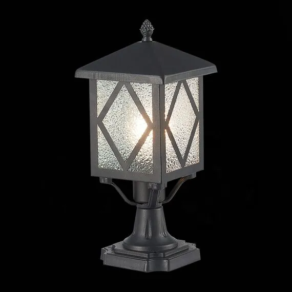 ST LUCE SL084.405.01 Светильник уличный наземный ST-Luce Черный/Черный, Прозрачный E27 1*60W, изображение 3