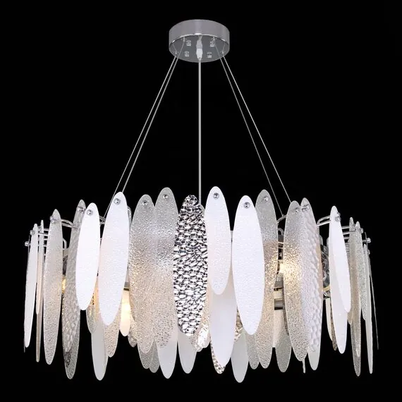 ST LUCE SL1224.103.10 Люстра подвесная ST-Luce Хром/Прозрачный, Белый E14 10*60W, изображение 3