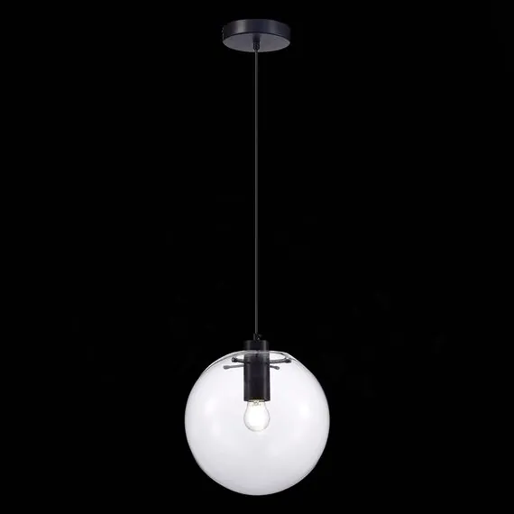 ST LUCE SL1056.413.01 Подвес ST-Luce Черный/Прозрачный E27 1*60W, изображение 4
