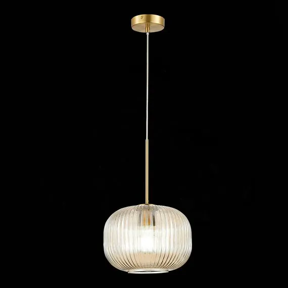 ST LUCE SL1154.313.01 Подвес ST-Luce Латунь/Коньячный E27 1*60W, изображение 3